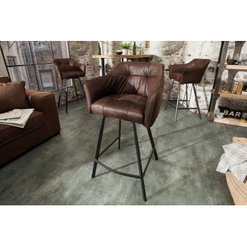 Barová stolička 39082 Loft Anti Hnedá Barová stolička 39082 Loft Anti Hnedá