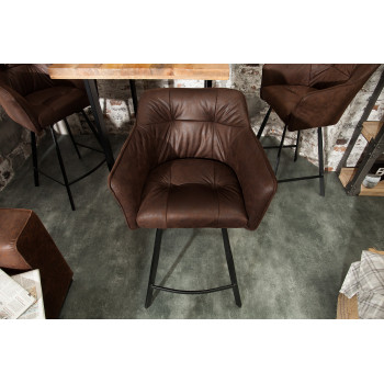 Barová stolička 39082 Loft Anti Hnedá Barová stolička 39082 Loft Anti Hnedá