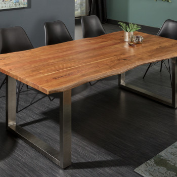 Jedálenský stôl 35943 160x90cm Masív drevo Acacia Jedálenský stôl 35943 160x90cm Masív drevo Acacia