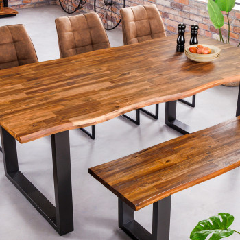 Jedálenský stôl 42050 160x90cm Masív drevo Acacia Jedálenský stôl 42050 160x90cm Masív drevo Acacia