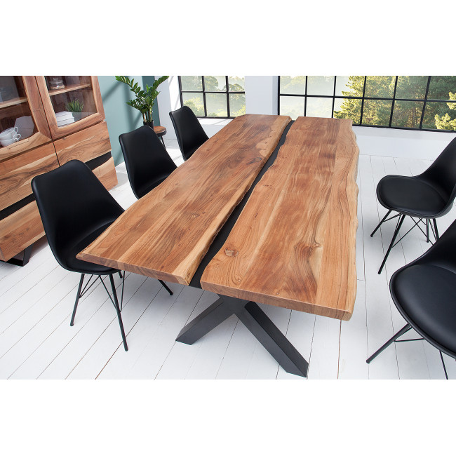 Jedálenský stôl 38333 200x100cm Masív drevo Acacia
