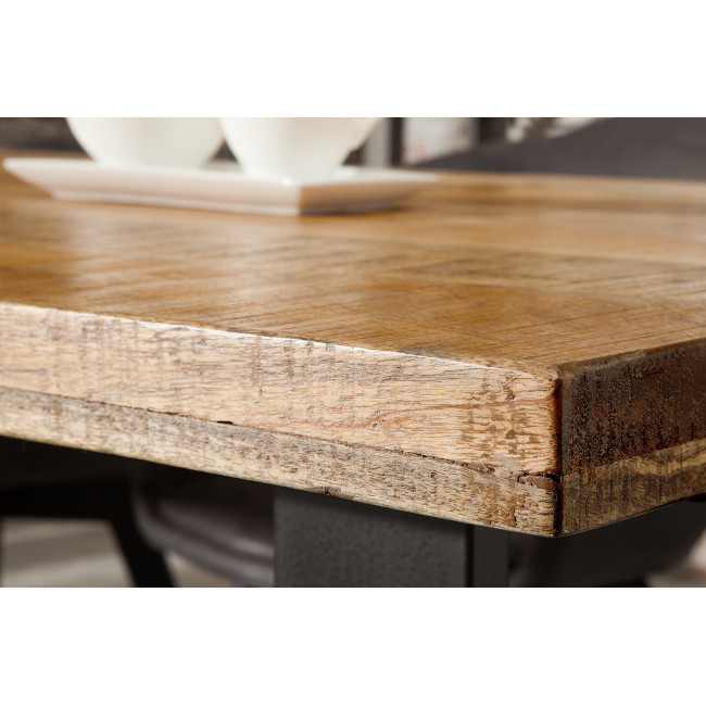 Jedálenský stôl 38660 200x90cm Masív drevo Mango prírodné - PRODUKT JE SKLADOM - 2Ks