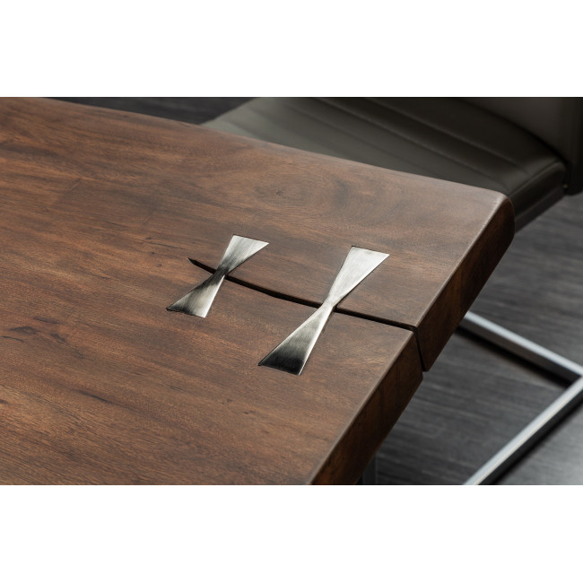 Jedálenský stôl 39336 200x100cm Artwork drevo Acacia