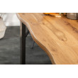 Jedálenský stôl 39436 180x90cm Masív drevo Divoký Dub