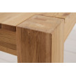 Jedálenský stôl 39720 160x90cm Masív drevo Divoký dub - PRODUKT JE SKLADOM - 1Ks