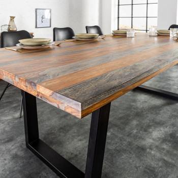 Jedálenský stôl 39747 160x90cm Masív drevo Palisander