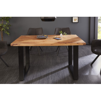 Jedálenský stôl 39867 140x80cm Masív drevo Palisander