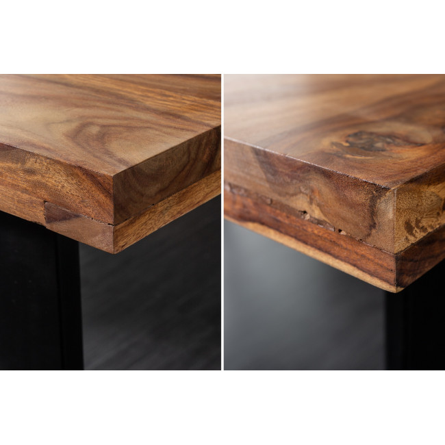 Jedálenský stôl 39867 140x80cm Masív drevo Palisander