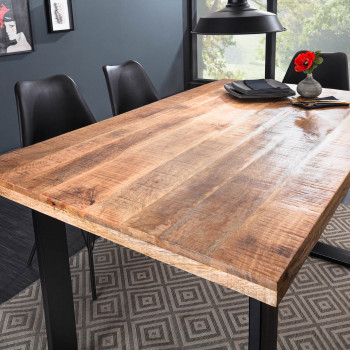 Jedálenský stôl 39874 140x80cm Masív drevo Mango