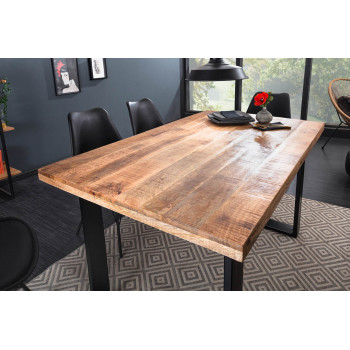 Jedálenský stôl 39875 120x80cm Masív drevo Mango - PRODUKT JE SKLADOM - 1Ks