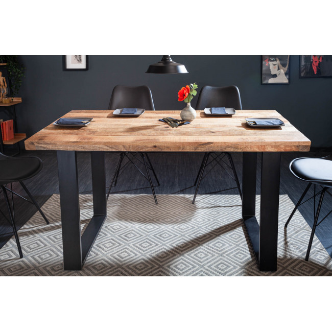 Jedálenský stôl 39875 120x80cm Masív drevo Mango - PRODUKT JE SKLADOM - 1Ks