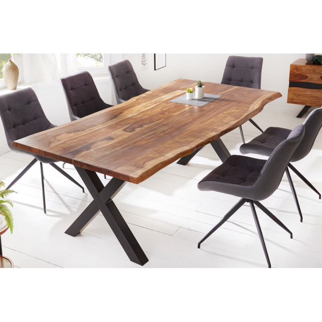 Jedálenský stôl 40192 180x90cm Masív drevo Palisander