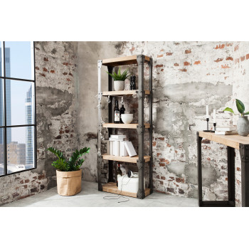 Knižnica/Regál 38037 70cm Drevo Acacia Knižnica/Regál 38037 70cm Drevo Acacia