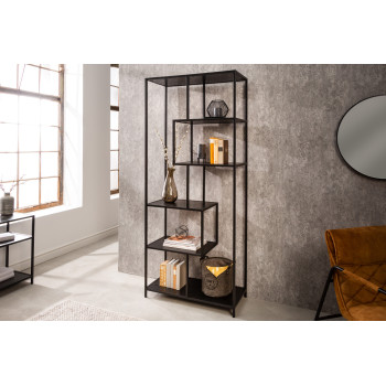 Knižnica/Regál 42021 77cm Slim Line  Čierny jaseň Knižnica/Regál 42021 77cm Slim Line  Čierny jaseň