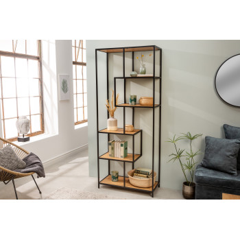 Knižnica/Regál 42022 77cm Slim Line Divoký Dub Knižnica/Regál 42022 77cm Slim Line Divoký Dub