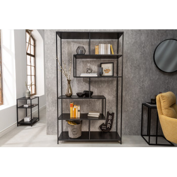 Knižnica/Regál 42023 115cm Slim Line  Čierny jaseň Knižnica/Regál 42023 115cm Slim Line  Čierny jaseň