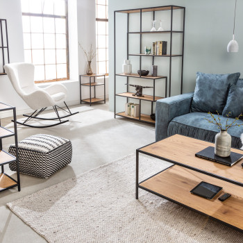 Knižnica/Regál 42024 115cm Slim Line Divoký Dub Knižnica/Regál 42024 115cm Slim Line Divoký Dub