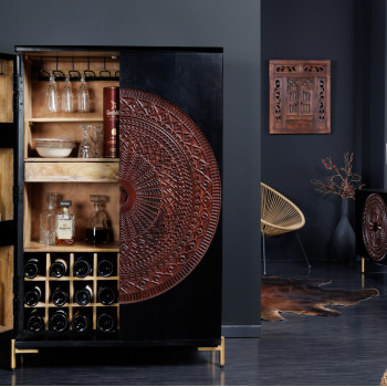 Komoda/Bar 41106 95cm Mandala Drevo Mango