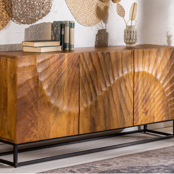 Komoda 41400 140cm Scorpion Drevo Mango