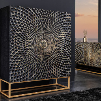 Komoda 44321 100cm Illusion Drevo Mango