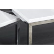 Konferenčný stôl 36083 75x75cm 2-Set Biely - PRODUKT JE SKLADOM - 2Ks Konferenčný stôl 36083 75x75cm 2-Set Biely - PRODUKT JE SKLADOM - 2Ks
