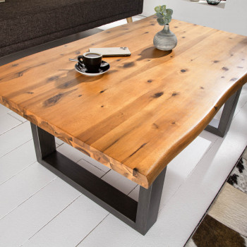 Konferenčný stôl 37429 110x70cm Drevo Acacia