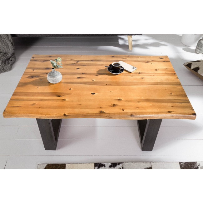 Konferenčný stôl 37429 110x70cm Drevo Acacia