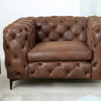 Kreslo 40465 Modern Barock Antik Hnedá