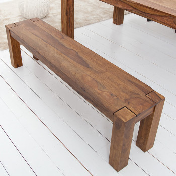 Lavica 15521 140cm Masív drevo Palisander