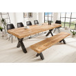 Lavica 37971 200cm Masív drevo Mango prírodná Lavica 37971 200cm Masív drevo Mango prírodná