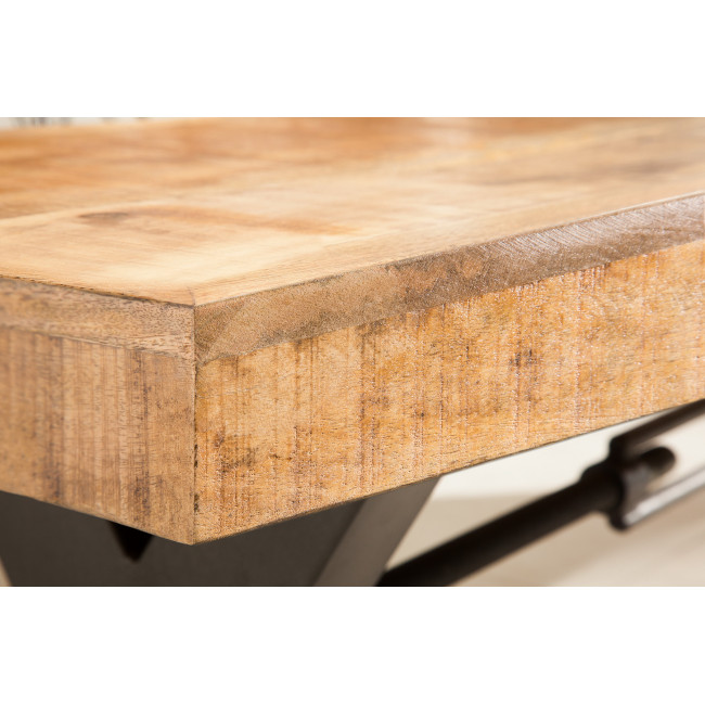 Lavica 37971 200cm Masív drevo Mango prírodná Lavica 37971 200cm Masív drevo Mango prírodná