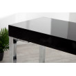 PC/Toaletný - stolík 22093 120cm Čierny vysoký lesk PC/Toaletný - stolík 22093 120cm Čierny vysoký lesk