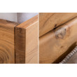 Posteľ 39785 180x200cm Masív drevo Acacia prírodná Posteľ 39785 180x200cm Masív drevo Acacia prírodná