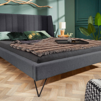 Posteľ 40791 180x200cm La Beaute Antracit Posteľ 40791 180x200cm La Beaute Antracit