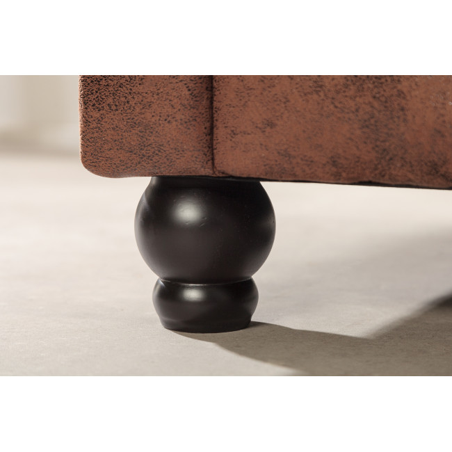 Rohová sedacia súprava 40610 Chesterfield Pravá - Antik hnedá Rohová sedacia súprava 40610 Chesterfield Pravá - Antik hnedá