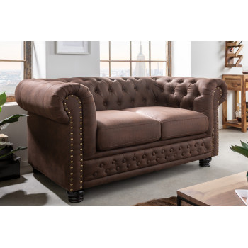 Sedacia súprava 40653 Chesterfield 2-sedenie Vintage Hnedá Sedacia súprava 40653 Chesterfield 2-sedenie Vintage Hnedá