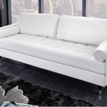 Sedacia súprava 42703 220cm Cozy - Teddy látka biela Sedacia súprava 42703 220cm Cozy - Teddy látka biela