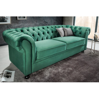 Sedacia súprava 43116 Windsor 3-sedenie Zamat Zelená Sedacia súprava 43116 Windsor 3-sedenie Zamat Zelená