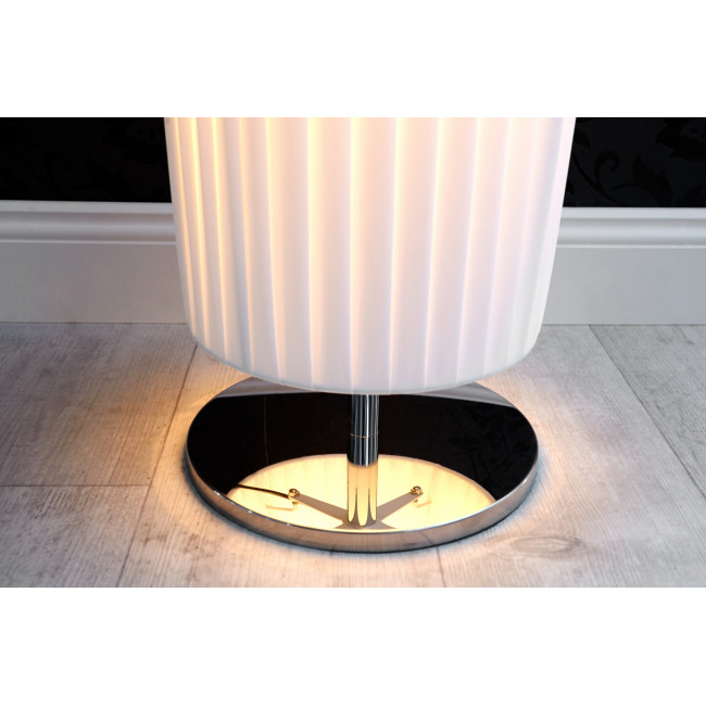 Stojaca lampa 1591 Biela Ø25cm - PRODUKT JE SKLADOM - 1Ks