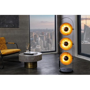 Stojaca lampa 22968 Studio 130cm Čierna-zlatá Stojaca lampa 22968 Studio 130cm Čierna-zlatá
