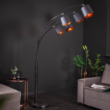 Stojaca lampa 40036 Levels 202cm Čierna - Zlatá Stojaca lampa 40036 Levels 202cm Čierna - Zlatá