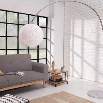 Stojaca lampa 40685 Cocooning 205cm Biela Stojaca lampa 40685 Cocooning 205cm Biela