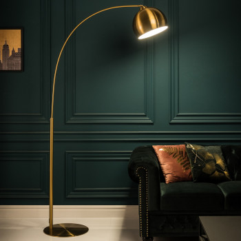 Stojaca lampa 40771 Big Bow 205cm Zlatá Stojaca lampa 40771 Big Bow 205cm Zlatá
