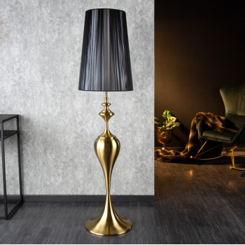 Stojaca lampa 41526 Lux III Čierna-zlatá Stojaca lampa 41526 Lux III Čierna-zlatá