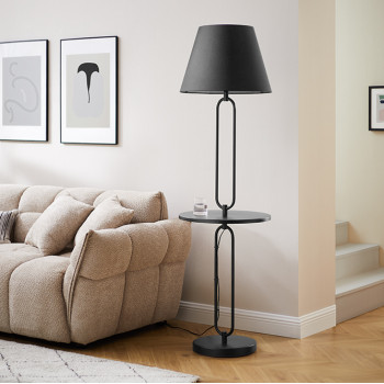 Stojaca lampa 43759 Servant 175cm Čierna Stojaca lampa 43759 Servant 175cm Čierna