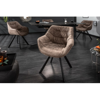 Stolička 38618 Taupe - Sivohnedá Stolička 38618 Taupe - Sivohnedá