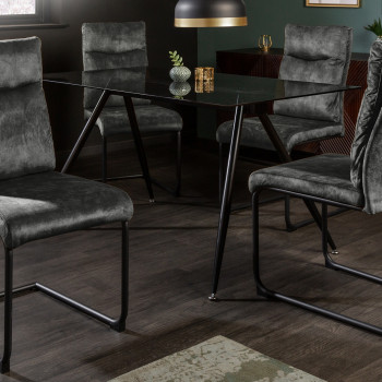 Stolička 41170 Comfort Zamat Tmavozelená