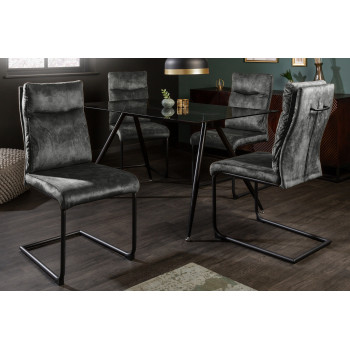 Stolička 41170 Comfort Zamat Tmavozelená Stolička 41170 Comfort Zamat Tmavozelená