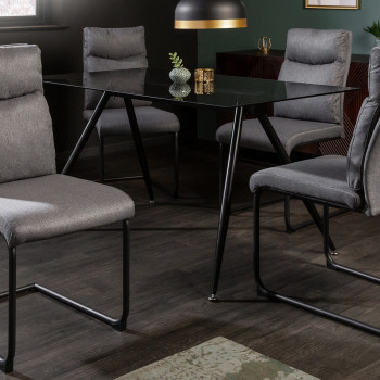 Stolička 41171 Comfort Látka Šedá