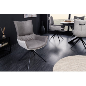 Stolička 43720 Alpine Mikrofaser Šedá Stolička 43720 Alpine Mikrofaser Šedá